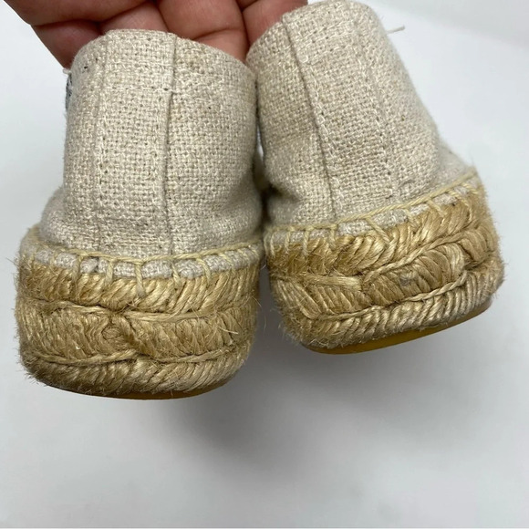 Soludos x Anthropologie rainbow heart espadrilles size 8 slip on embroidered - Picture 6 of 9